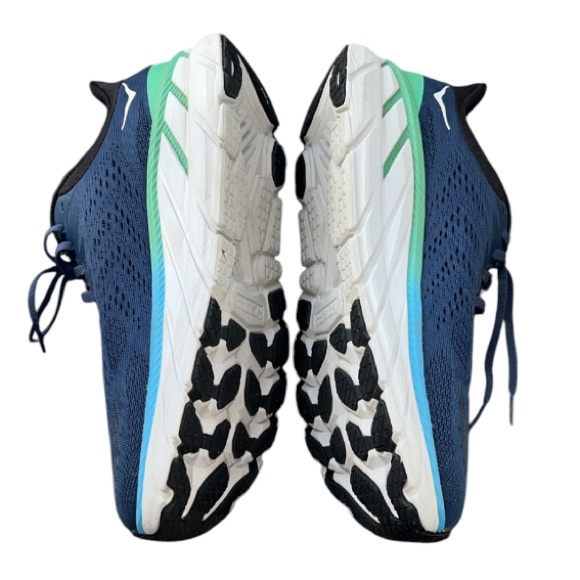 Hoka Clifton 7 Road Running Shoes in Navy and White Mens Size 9.5 - Picture 6 of 10